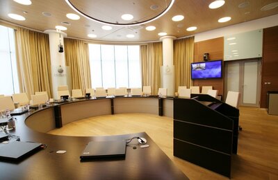 Конференц кресла Interstuhl Axos в Сбербанке